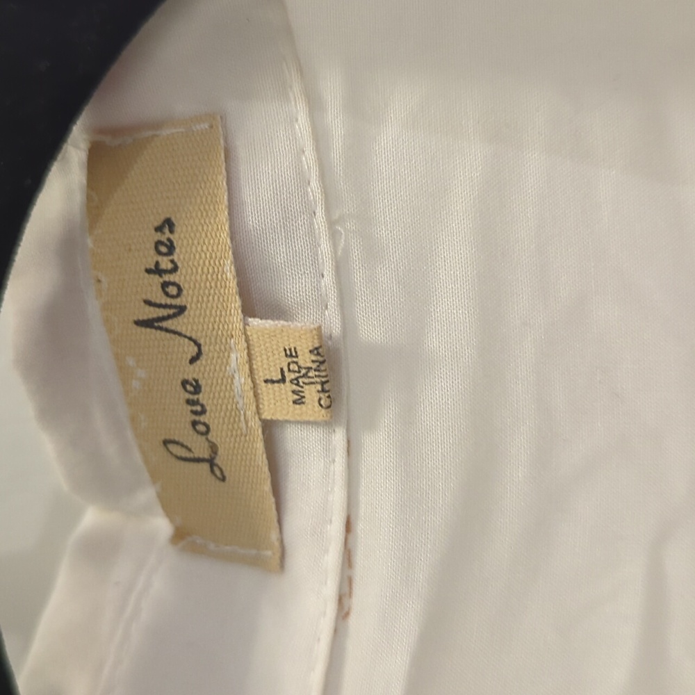Love Notes cropped button down - Picture 3 of 4